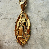 Thumbnail for LADY GUADALUPE PENDANT (GOLD)