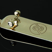 Thumbnail for DIAMOND EDITION 14K Solid Gold Skateboard Pendant