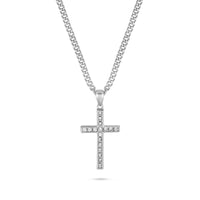 Thumbnail for DOUBLE SIDED CROSS PENDANT (SILVER)