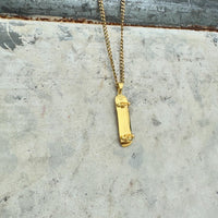 Thumbnail for PERSONALIZED SKATEBOARD PENDANT (GOLD)