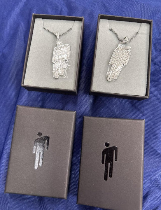 Billie eilish blohsh necklace 925 silver – Hermosa Skate