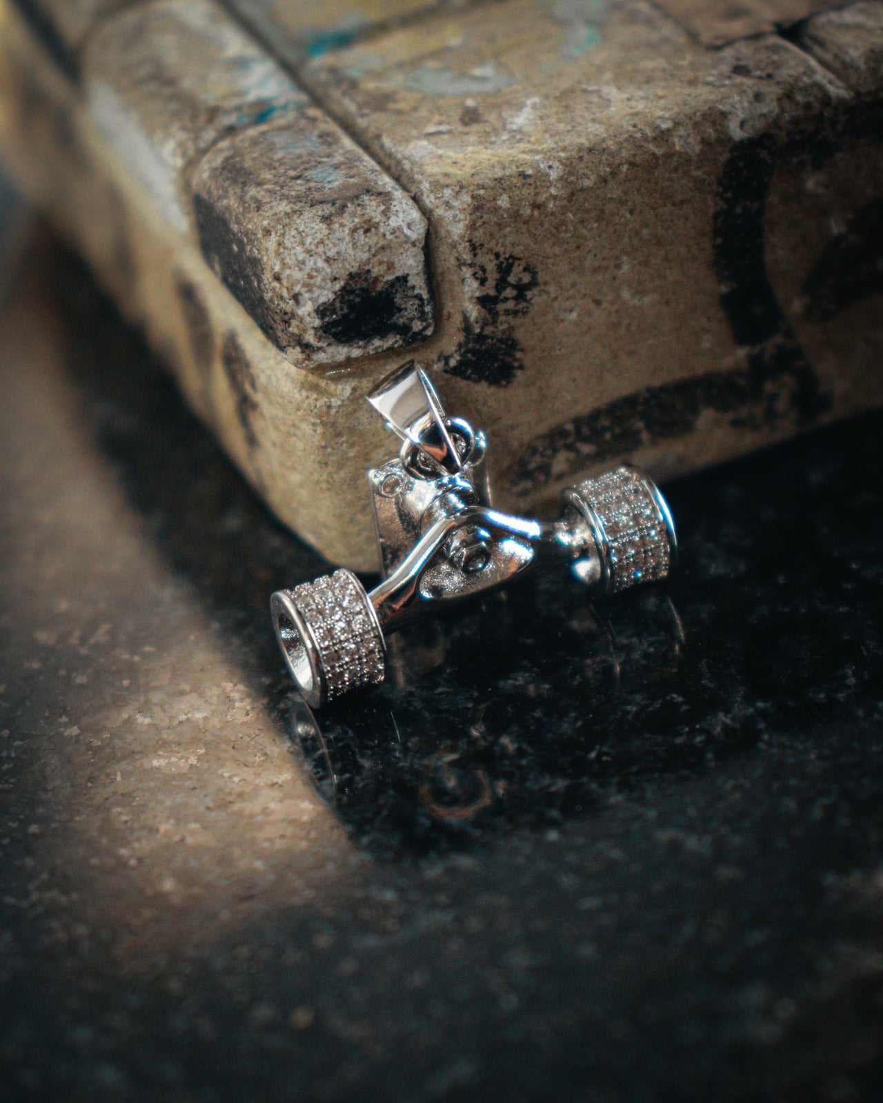 ICED OUT Truck-Anhänger (Silber)