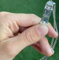 Thumbnail for Personalized Skateboard Pendant (Silver)