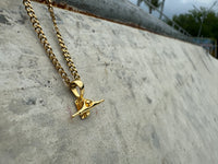 Thumbnail for Skateboard Truck Pendant (Gold)