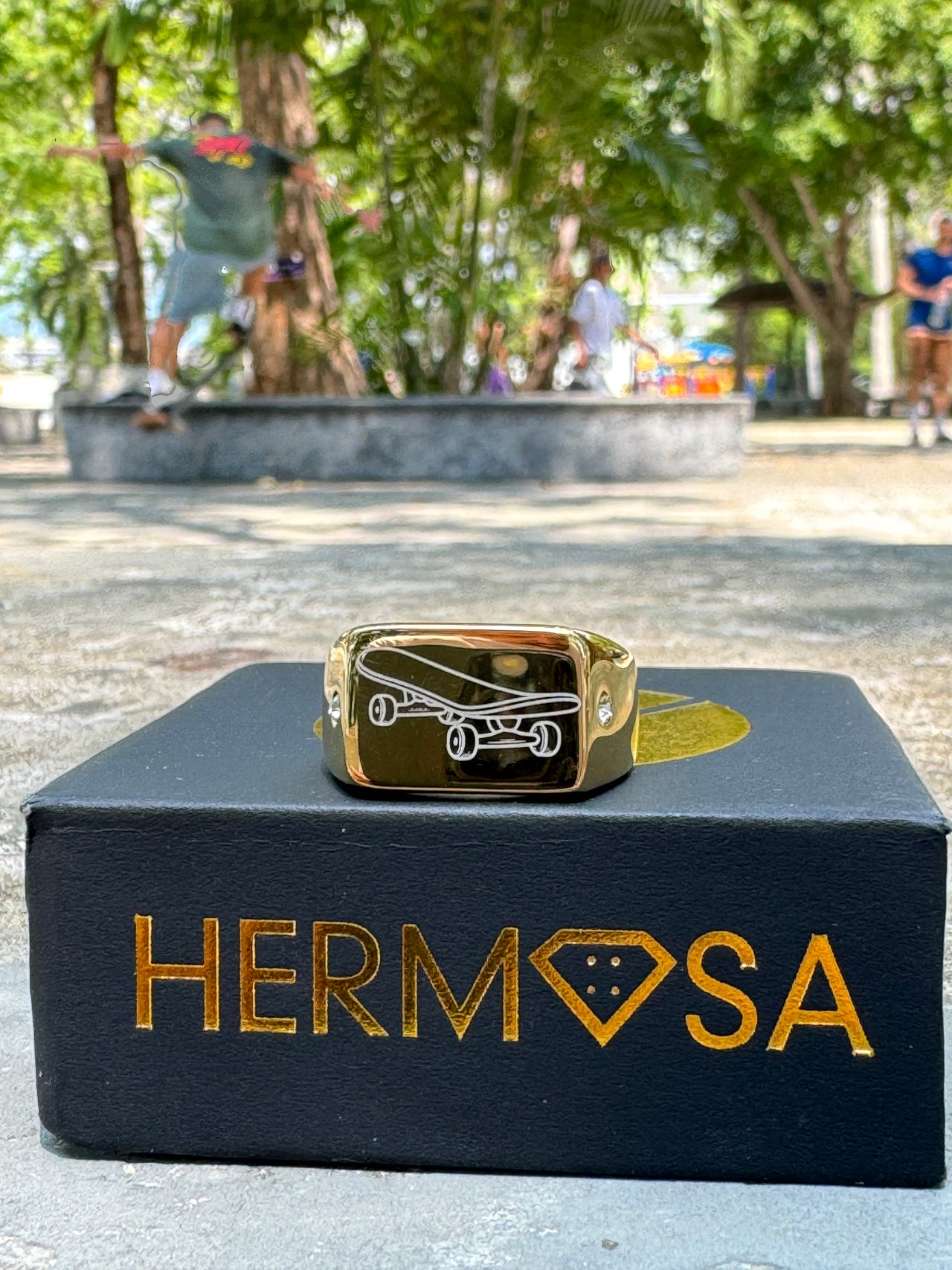 Anillo de skate (oro)