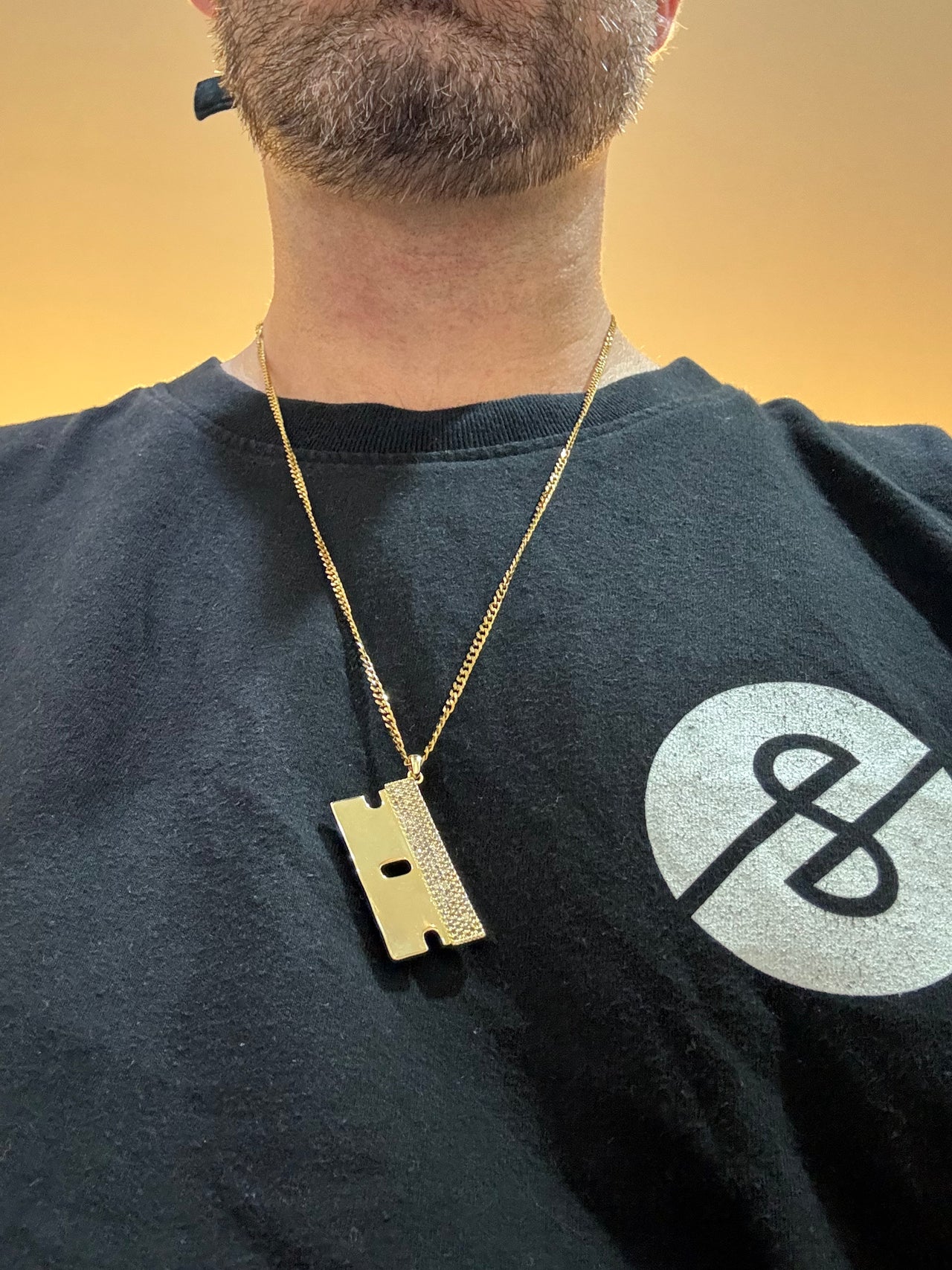 G59 razor blade necklace clearance