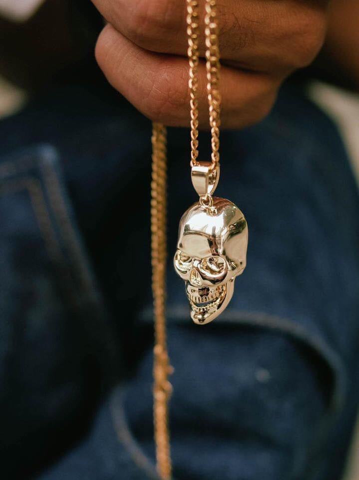 SKULL PENDANT (GOLD)