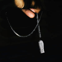 Thumbnail for ICED OUT Old School Deck Pendant (Silver)