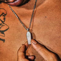 Thumbnail for ICED OUT Old School Deck Pendant (Silver)
