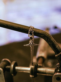 Thumbnail for Skateboard Truck Pendant (Silver)