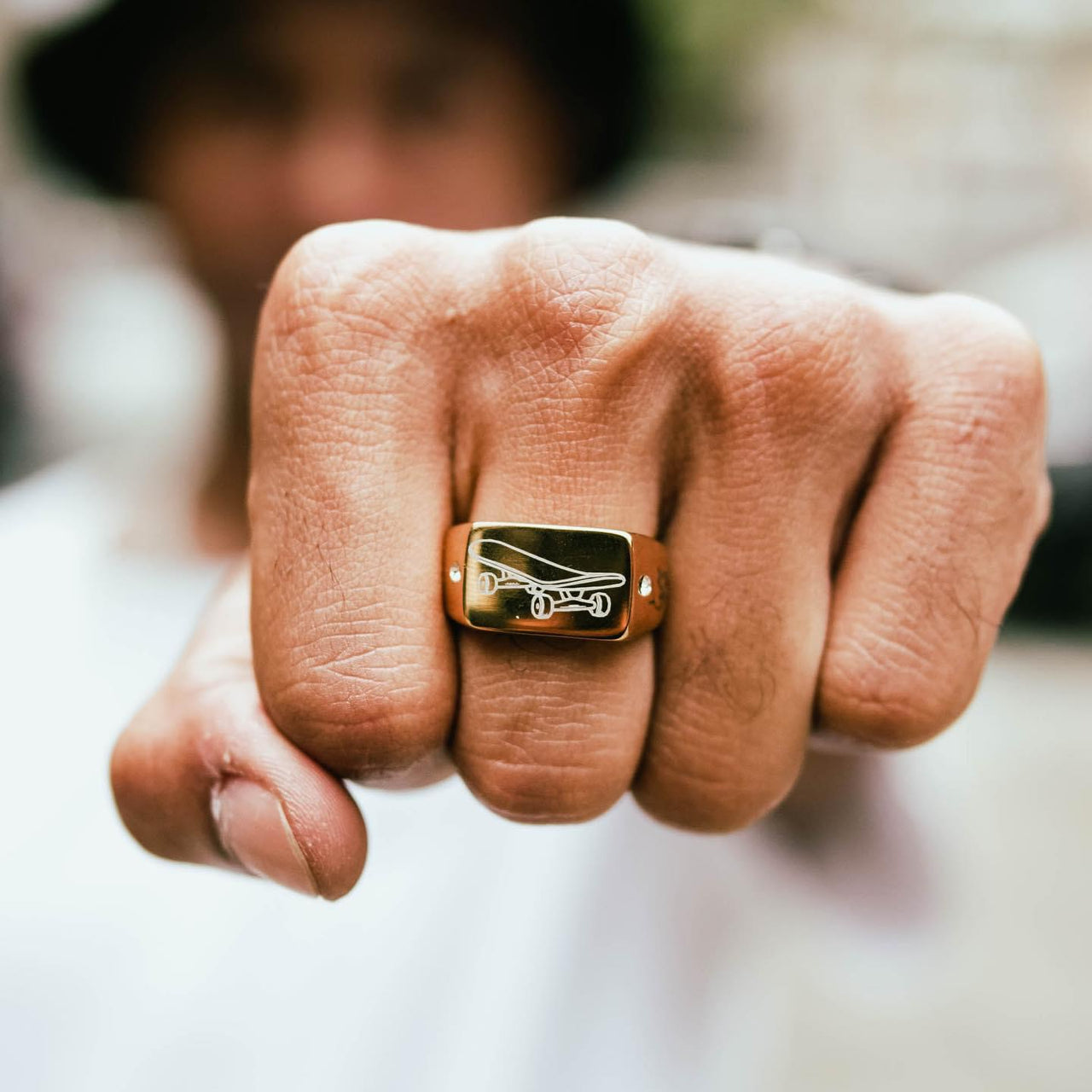 Anillo de skate (oro)