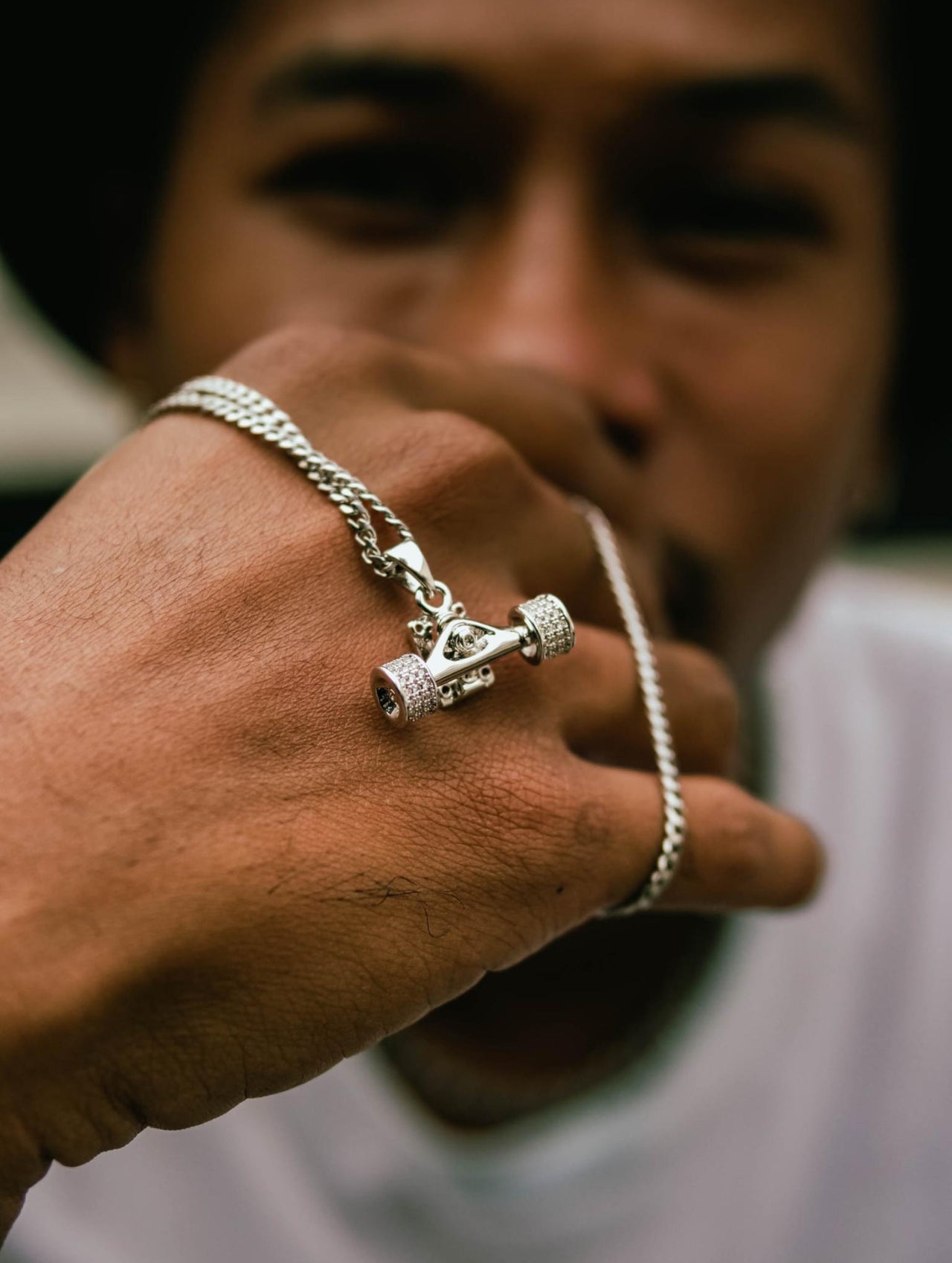 ICED OUT Truck-Anhänger (Silber)