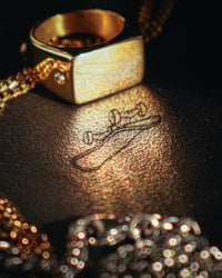 Thumbnail for Skateboard-Ring (Gold)