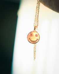 Thumbnail for Smiley Face V2 Pendant (Gold)