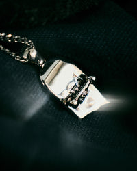 Thumbnail for Broken Skateboard Pendant (Silver)