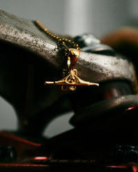 Thumbnail for Skateboard Truck Pendant (Gold)