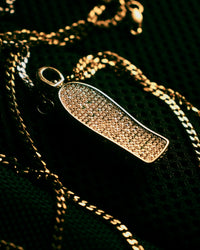 Thumbnail for ICED OUT Old School Deck Pendant (Gold)