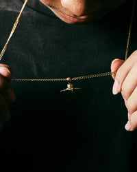 Thumbnail for Skateboard Truck Pendant (Gold)