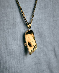 Thumbnail for Broken Skateboard Pendant (Gold)