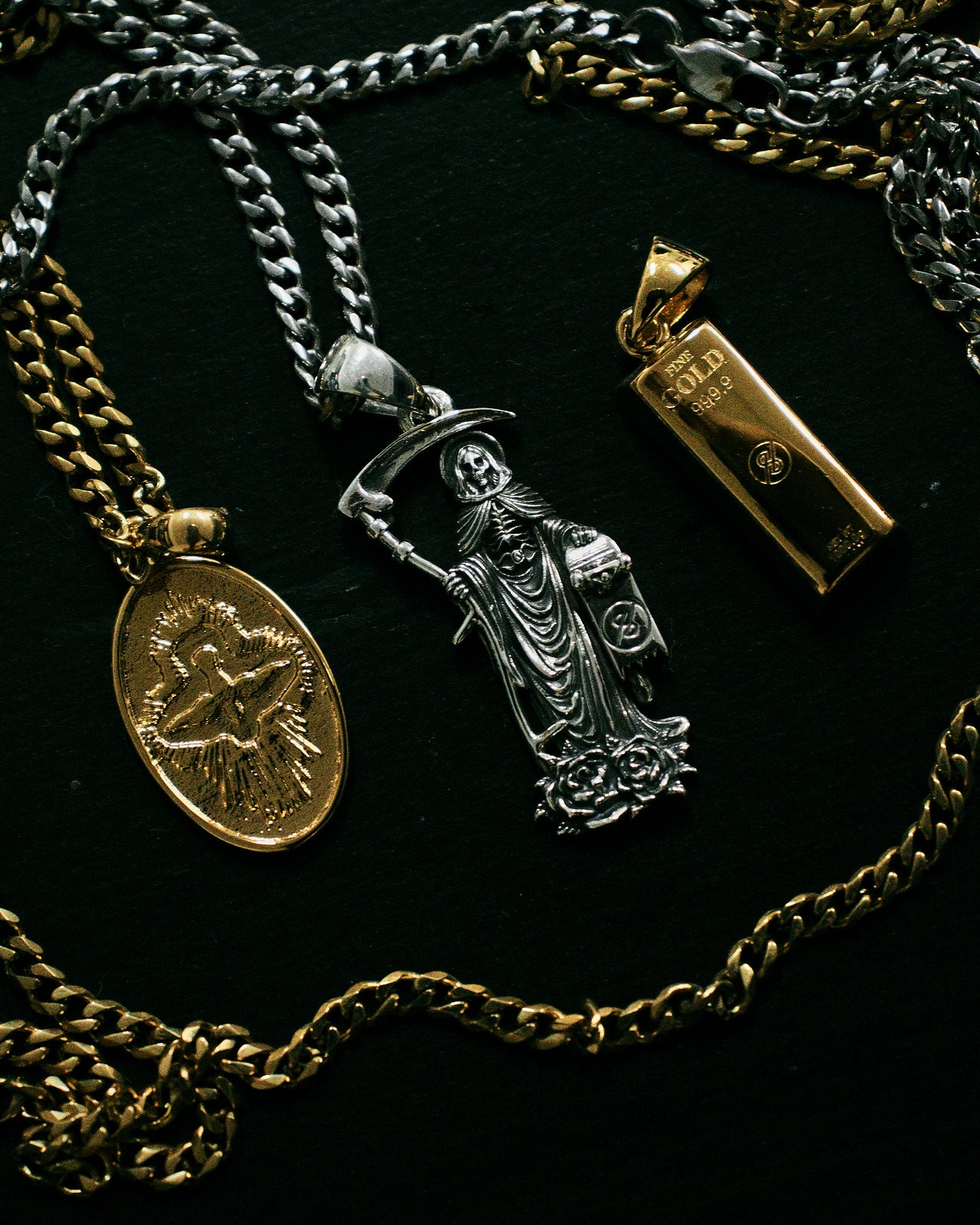 Reaper Pendant (Silver)