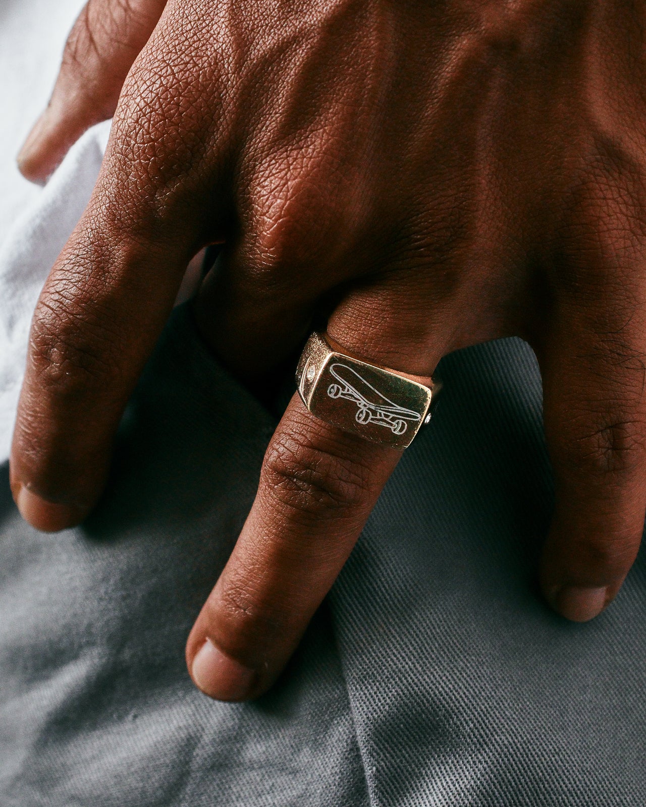 Anillo de skate (oro)