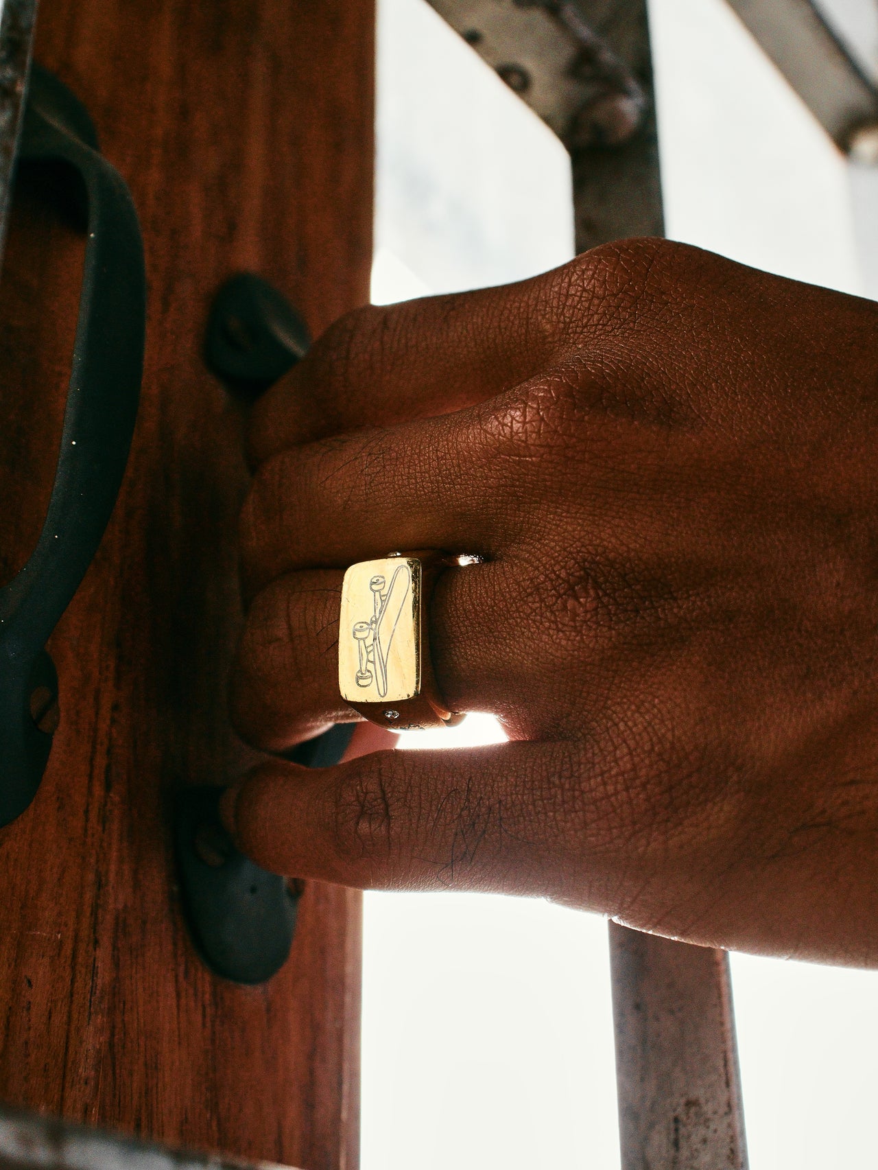 Anillo de skate (oro)