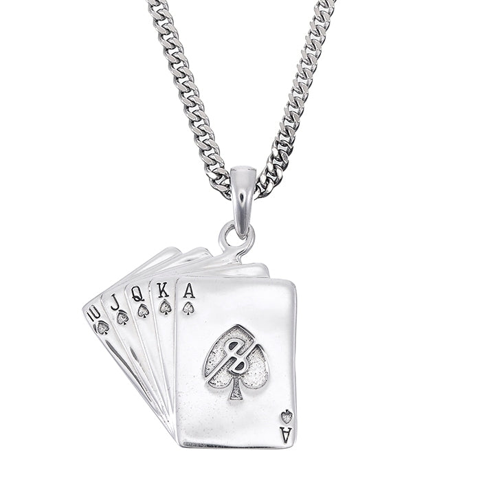 GAMBLER PENDANT (SILVER)