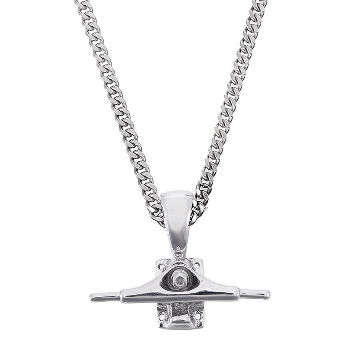 Skateboard Truck Pendant (Silver)