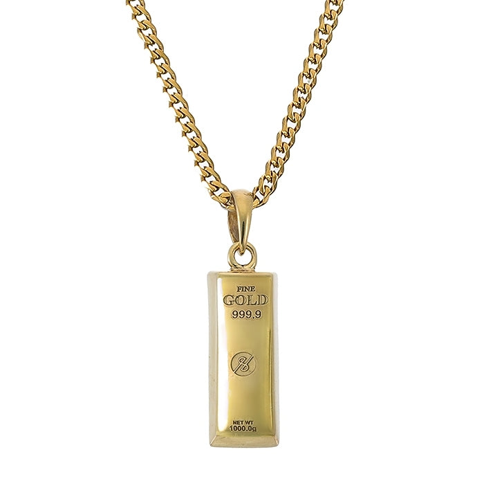 Colgante de barra de oro