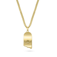 Thumbnail for Broken Skateboard Pendant (Gold)