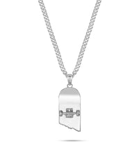 Thumbnail for Broken Skateboard Pendant (Silver)