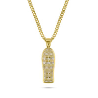 Thumbnail for ICED OUT Old School Deck Pendant (Gold)
