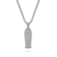 Thumbnail for ICED OUT Old School Deck Pendant (Silver)