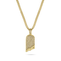 Thumbnail for ICED OUT Broken Deck Pendant (Gold)
