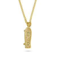 Thumbnail for ICED OUT Old School Deck Pendant (Gold)