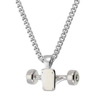 Thumbnail for Skateboard Truck w/Wheels Pendant (Silver)