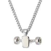 Thumbnail for SKATEBOARD TRUCK w/ WHEELS PENDANT (SILVER)