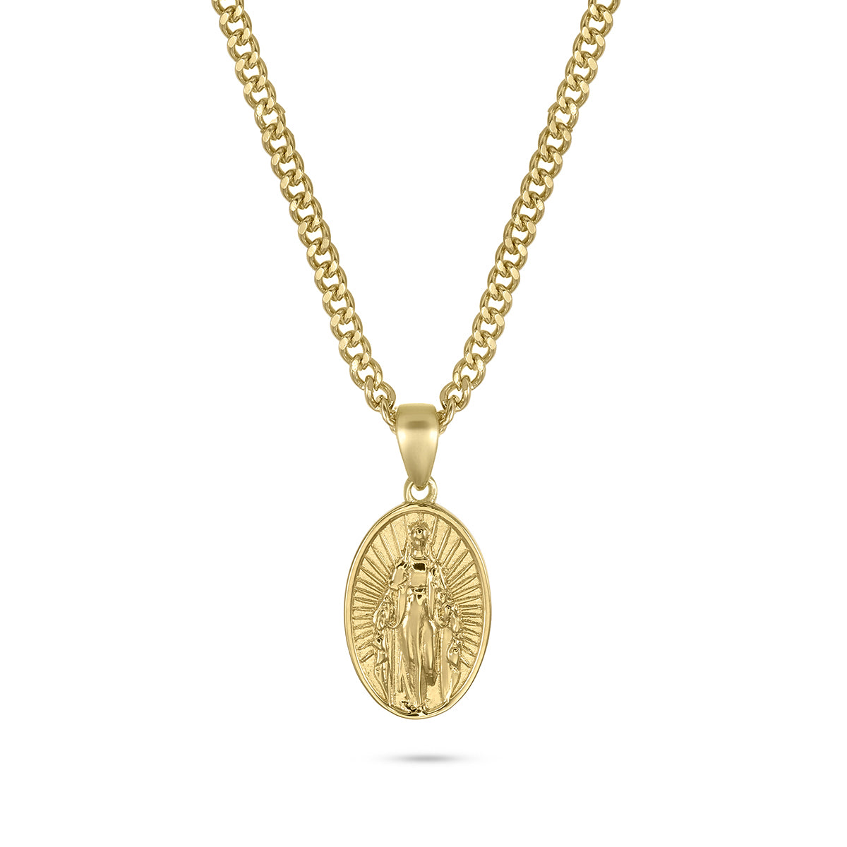 Colgante Señora Guadalupe V2 (Oro)